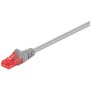 Raelcon S68444 Cavo LAN 10 Metri Categoria 6, Contatti placcati in oro, U-UTP, Velocità fino a 10/100/1000 Mbit/s, Grigio
