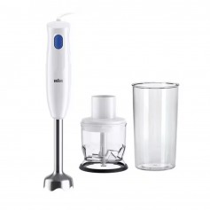 Braun MQ10.201M MultiQuick 1 Frullatore Immersione Tritatutto 350 ml, 450W, 1 velocità