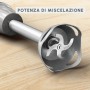 Moulinex DD672B10 Quickchef+ Frullatore Immersione Tritatutto 500 ml, 1000W, Asta e lame Acciaio Inox, 20 velocità