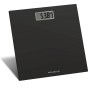 Rowenta BS1400 Bilancia Pesapersone Digitale,150Kg Portata, 100g Precisione, Vetro Temperato, Nera