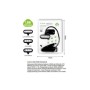 Lampada LED Ricaricabile con clip BL-LY-A-13, Braccio flessibile, Regolazione luce e tonalità, 200 lumen, Nero