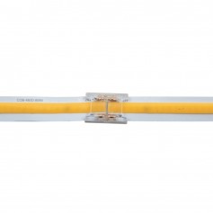 Lampo CONNCOB/FF Connettore Dritto Strisce LED COB, Innesto rapido, Trasparente, IP20