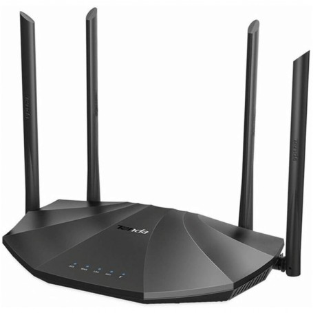 Tenda AC19 AC2100 Router Wi-Fi 2033 Mbps per fibra ottica, 4 LAN Gigabit, Dual Band, 4 Antenne, IPv6