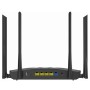 Tenda AC19 AC2100 Router Wi-Fi 2033 Mbps per fibra ottica, 4 LAN Gigabit, Dual Band, 4 Antenne, IPv6