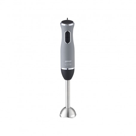 Zephir ZHC87 Frullatore ad immersione 400W, Lame Acciaio Inox, 2 Velocità, Cavo lungo