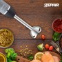 Zephir ZHC87 Frullatore ad immersione 400W, Lame Acciaio Inox, 2 Velocità, Cavo lungo