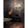 Sospensione Vistosi Mirage SP con vetro soffiato Bianco e Trasparente, Sistema LED Integrato 19,5W, Luce Calda, MADE IN ITALY