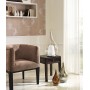 Cangini e Tucci Zoe LU1300 Lampada da tavolo con vetro di murano Trasparente, 1 G9, Diametro 16 cm, MADE IN ITALY