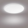 Plafoniera LED dimmerabile tonda, 18W, Luce naturale 4000K, 1600 Lumen, Diametro 35 cm, Bianca