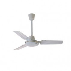 Ventilatore a soffitto con comando a muro e 3 pale diametro 121 cm Zephir ZFS8120, 5 Velocità, Bianco: Coppolav.it