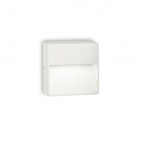 Lampada da parete per esterno Ideal Lux Down AP1 Bianco, 1 G9, Struttura in alluminio pressofuso, Luce verso il basso, IP44