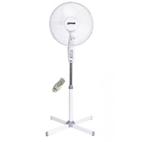 Ventilatore a piantana con telecomando e timer Zephir PBA42TLC|3 velocità|Oscillante|Coppolav.it: Ventilazione
