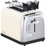 Tostapane vintage multifunzione in acciaio Zephir ZHC487C, 950W, Spegnimento automatico/manuale, pinze in acciaio