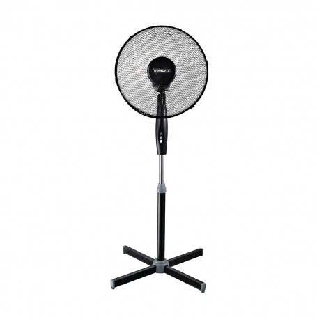 Ventilatore a piantana con 3 pale Termozeta TZWZ01|3 velocità|Alto 120cm|50W|Nero|Coppolav.it: Ventilazione