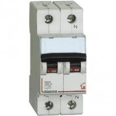 Interruttore magnetotermico 25A Bticino FC810NC25, 2 Moduli, 1P+N, Curva C