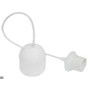 Kit sospensione composto da pendel bianco con portalampada E27 filettato e 80 cm di cavo FAEG FG24142: Coppolav.it