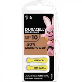 BATTERIA DA10 DURACELL