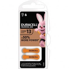 Duracell DA13 Batterie per apparecchi acustici formato 13 a lunga durata, Senza mercurio, MADE IN GERMANY