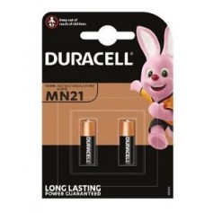 Blister di 2 batterie Duracell MN21 a lunga durata 12V