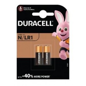 Blister di 2 batterie Duracell LR1 a lunga durata 1,5V