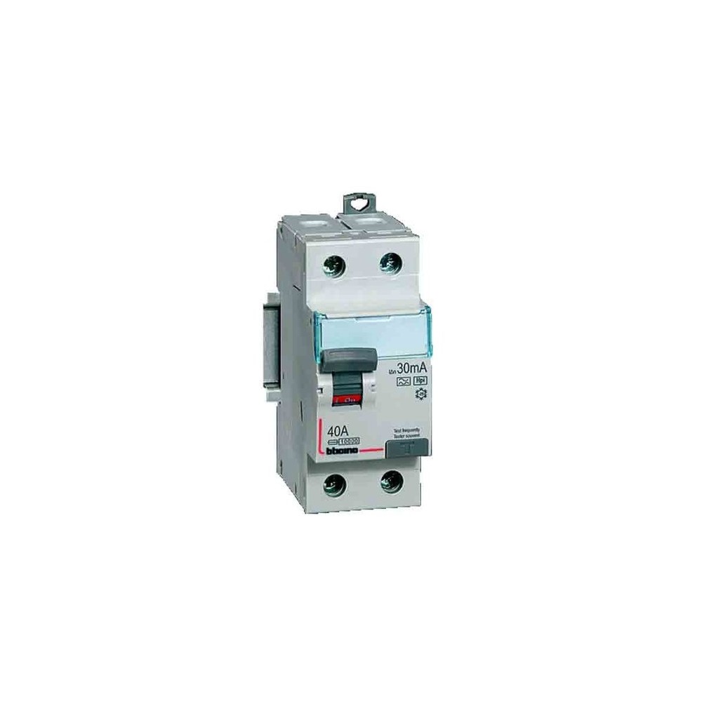 Bticino GC723AC40 Interruttore Salvavita Differenziale 40A Bipolare,  230-400V AC, 2 Moduli, 2P, Idn 30 mA, IMQ: Coppolav.it