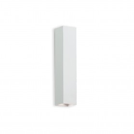 Lampada da parete bi-emissione Ideal Lux Sky AP2 Bianco Opaco, 2 GU10, Struttura in metallo, Moderna