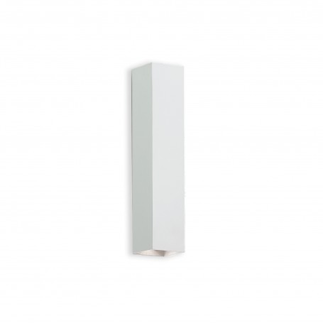 Lampada da parete bi-emissione Ideal Lux Sky AP2 Bianco Opaco, 2 GU10, Struttura in metallo, Moderna