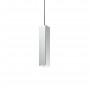 Sospensione Ideal Lux Sky SP1 Cromo Lucido, 1 GU10, Struttura e rosone in metallo, Moderna, Ideale per snack e tavoli