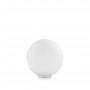 Lampada da comodino Ideal Lux Mapa TL1 D20 Sfera bianca, Diffusore in vetro soffiato bianco, 1 E27, Diametro 20 cm, IP20