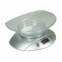 Bilancia da cucina digitale con display e ciotola da 700 ml Termozeta 85857M, Capacità massima 5 Kg, Tara, Pesa acqua e latte