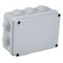 FAEG FG13405 Scatola stagna di derivazione con passacavi da parete IP55, 150 mm x 110 mm, Doppio isolamento, Grigio Chiaro