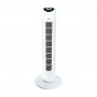 Ventilatore a torre con telecomando e timer Termozeta TZAZ07N , 3 Velocità, 79 cm di altezza, Timer 7.5 ore, Oscillazione, 45W