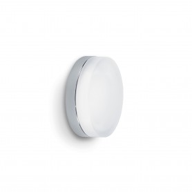 Applique da parete per esterno Bianco IP55, 1 Luce E27 Ideal Lux Andromeda AP1