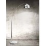 Lume con paralume plissettato e base cromata Ideal Lux Eternity TL1 Big, E27