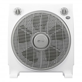 Ventilatore quadrato box fan 3 velocità con timer Termozeta TZWZ07, 45W|Coppolav.it: Ventilazione