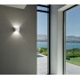 Isyluce 516N-21 Applique Cubo da parete 16W, Bianco, Fascio regolabile, Luce naturale, 2000 Lumen, IP54
