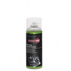 Spray per sanificare ed igienizzare condizionatori Ambro-Sol A461, Utile per impianti di casa o auto, 400 ml, MADE IN ITALY