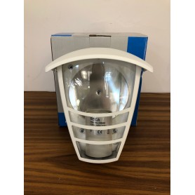 Lanterna da parete per esterno nera rivolta verso il basso Philips Massive Peking, E27, Alluminio, IP44