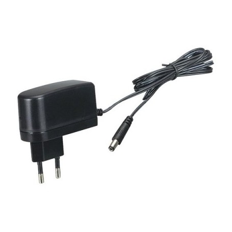 Alimentatore 1A 12V VDC con connettore plug-in Melchioni 491929225, utile per telecamere ed impianti di video sorveglianza, LED