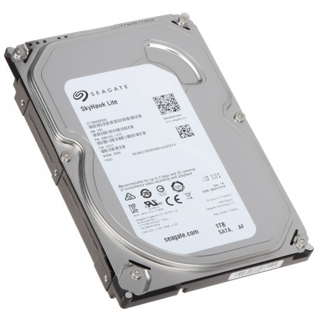 HDD Disco rigido interno da 1TB per impianti di videosorveglianza Seagate SkyHawk Lite ST1000VX008 30675, Porta seriale ATA