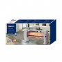 Termozeta TZR04 Stufa al quarzo da parete con interruttore a corda, 2 Potenze 600W-1200W, Griglia protettiva
