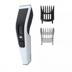 Tagliacapelli ricaricabile con lame in acciaio Inox lavabili Philips serie 3000 HC3518/15, Autonomia 45 minuti, 14 lunghezze
