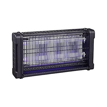 Zanzariera Lampada Insetticida per zanzare ed insetti con due neon da 6W Zephir IK012, 12W, Ganci per sospenderla: Coppolav.it