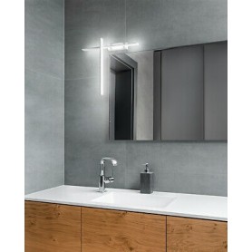 Lume con paralume plissettato e base cromata Ideal Lux Eternity TL1 Big, E27