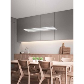 Lume con paralume plissettato e base cromata Ideal Lux Eternity TL1 Big, E27