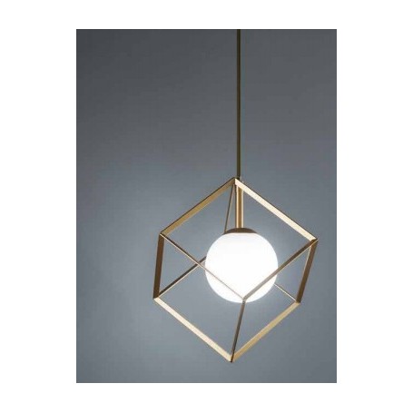 Lume con paralume plissettato e base cromata Ideal Lux Eternity TL1 Big, E27