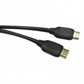 Cavo HDMI 4K 3D 5 metri 1080p con connettori dorati Melchioni 149029100, 1080p, Alta velocità