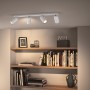 Faretto spot orientabile da soffitto e parete Philips Pongee, GU10, Bianco