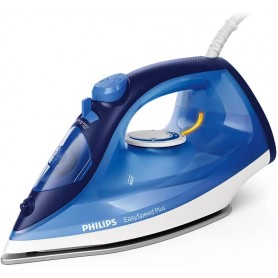 Ferro da stiro a vapore con piastra in ceramica a punta tripla e serbatoio da 270 ml Philips GC2145, 2100W, Sistema anti calcare