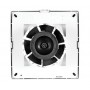 Aspiratore da muro diametro 150 mm Vortice 11401 M150/6", Portata 335 m3/h, Struttura in plastica, Elicoidale, MADE IN ITALY IMQ